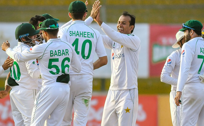 Victory just 88 runs away from determined Pakistan